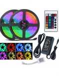 Banda LED, RGB, 10m, 12V, Telecomanda