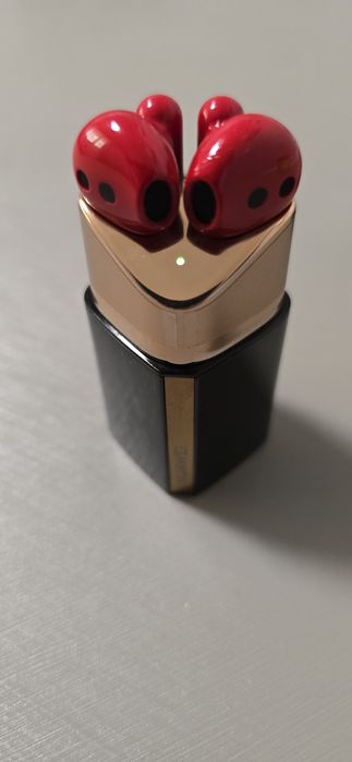 Casti wireless Huawei Freebuds Lipstick, Active Noise Cancelling, Red