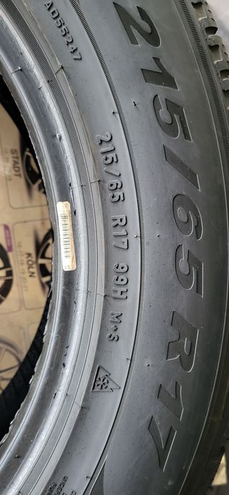 2 anvelope 215 65 17 pirelli scorpion winter 2016