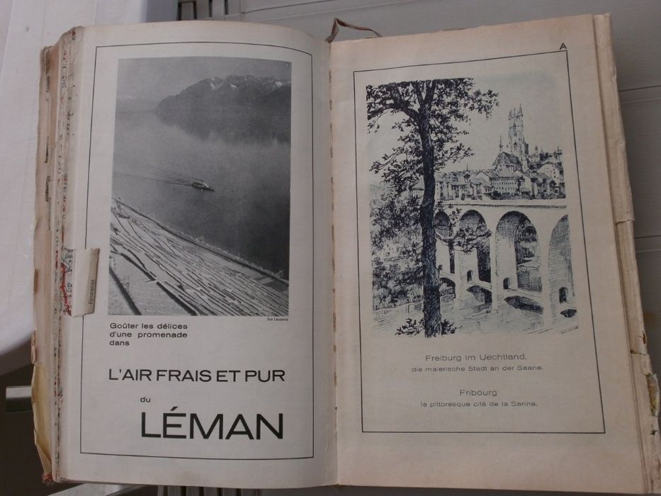 Антика 1933 Пътеводител Швейцария (за Автомобилисти)