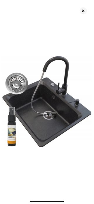 Чисто нова кухненска мивка комплект