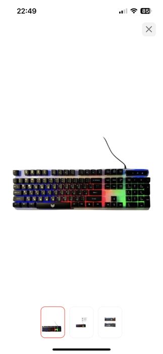 НОВАЯ клавиатура с Подстветкой