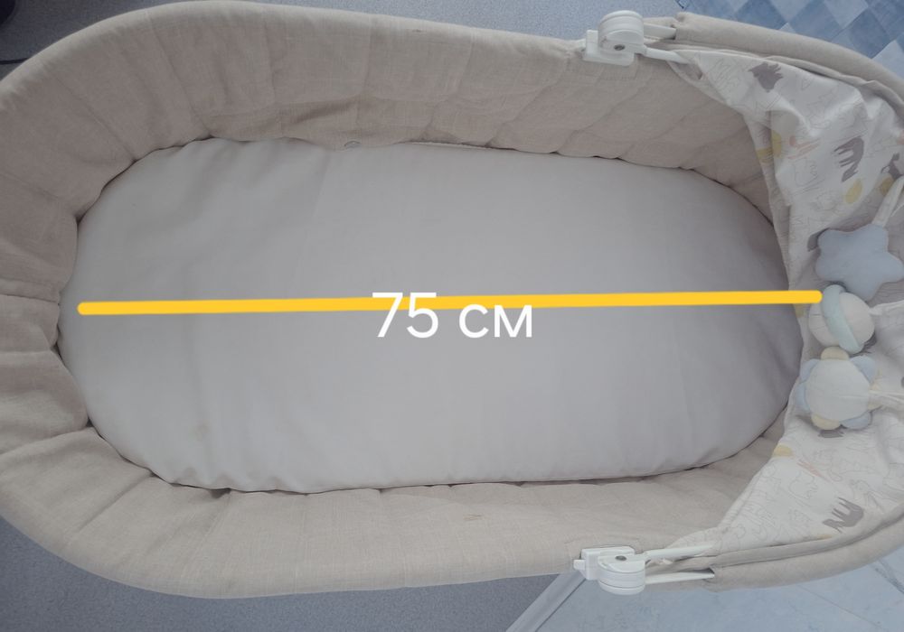 Люлька б/у для новорождённого в отличном состоянии