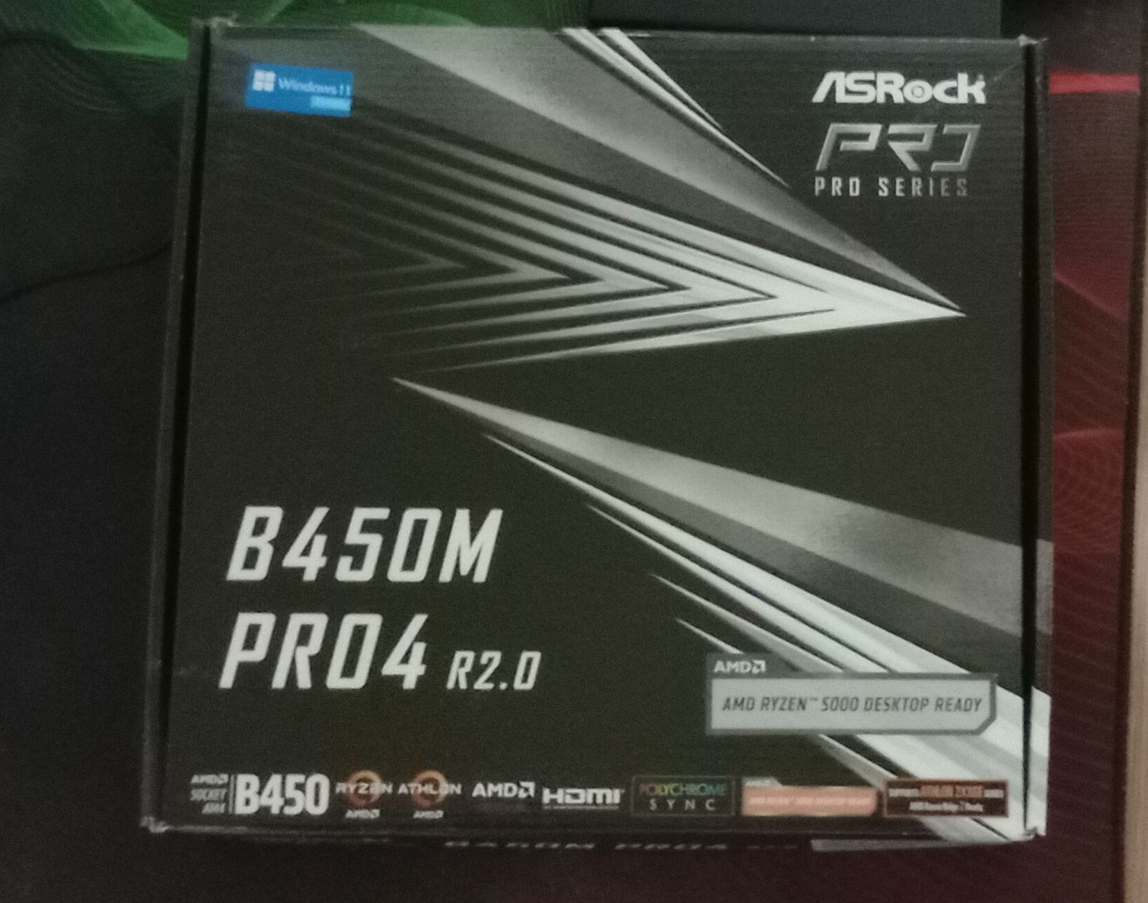 Материнская плата ASRock B450M PRO4 R2.0