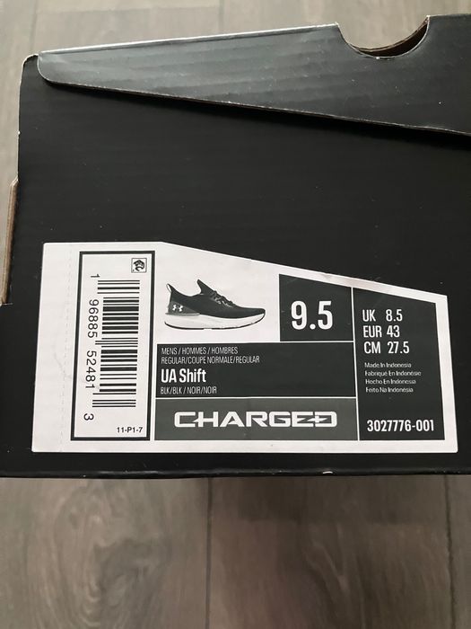 Маратонки Under armour, размер 43