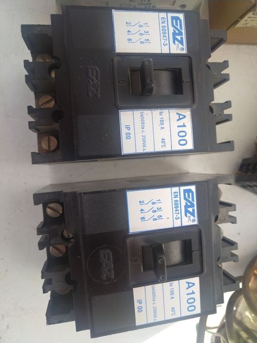 Високомощен предпазител,автоматичен прекъсвач/шалтер/моторно реле за в