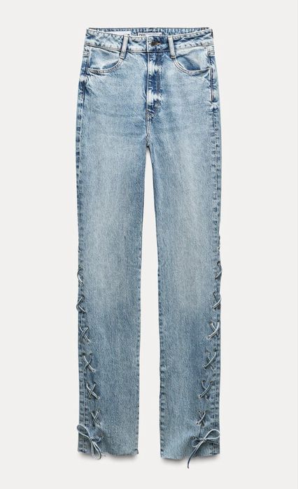 Светли дънки на Zara