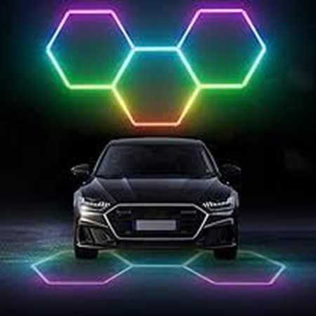 Hexagoan eled rgb Dream cu telecomanda  si app pe telefon