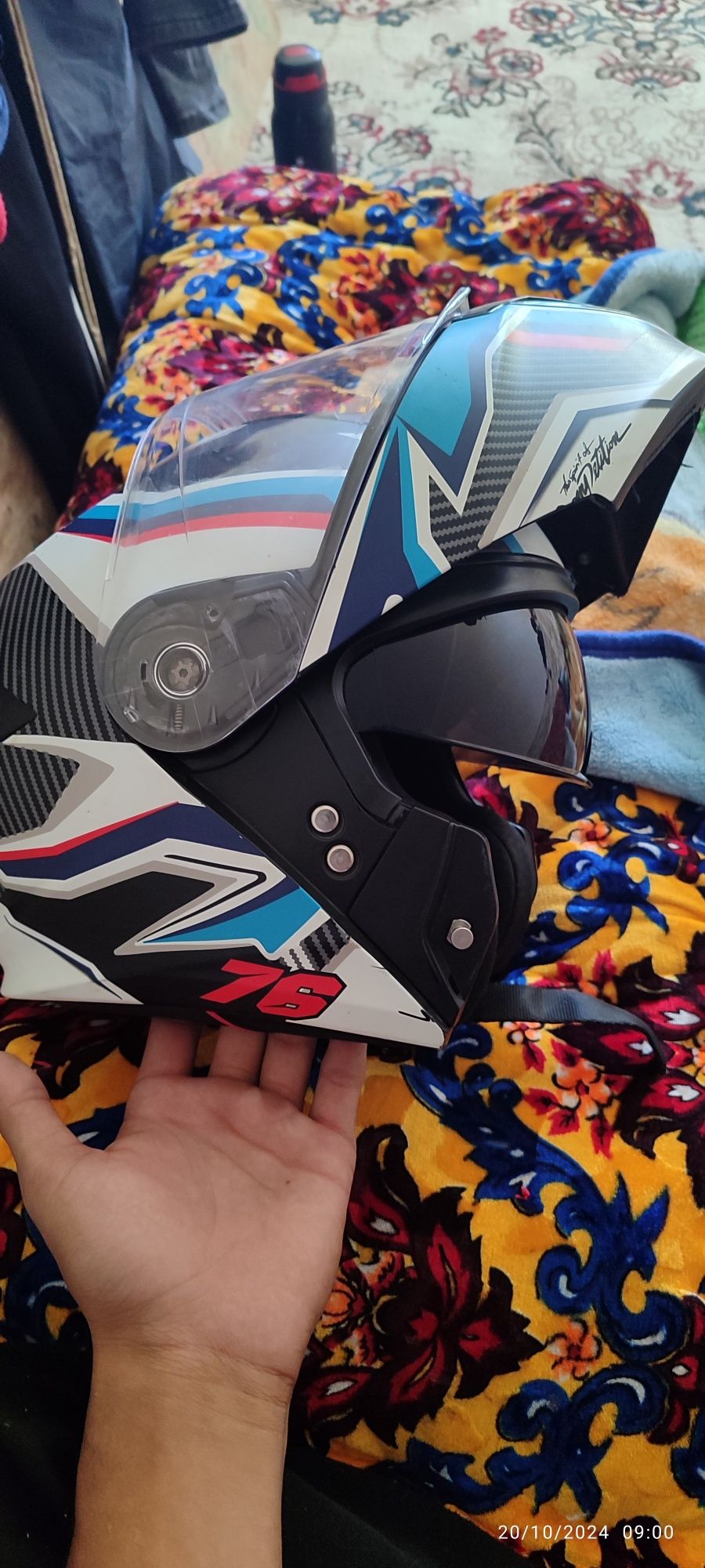 Moto byk kaskasi