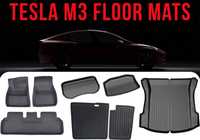 8 бр Стелки за Тесла Модел 3 Tesla Floor Mats Model 3 M3 & Highland