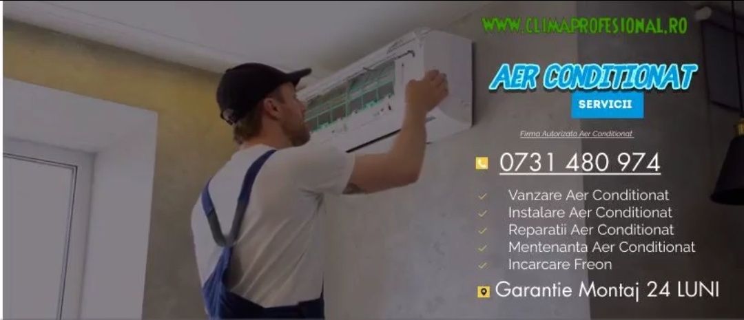 Incarcare Freon - Igienizare - Service - Reparatii Aer Conditonat