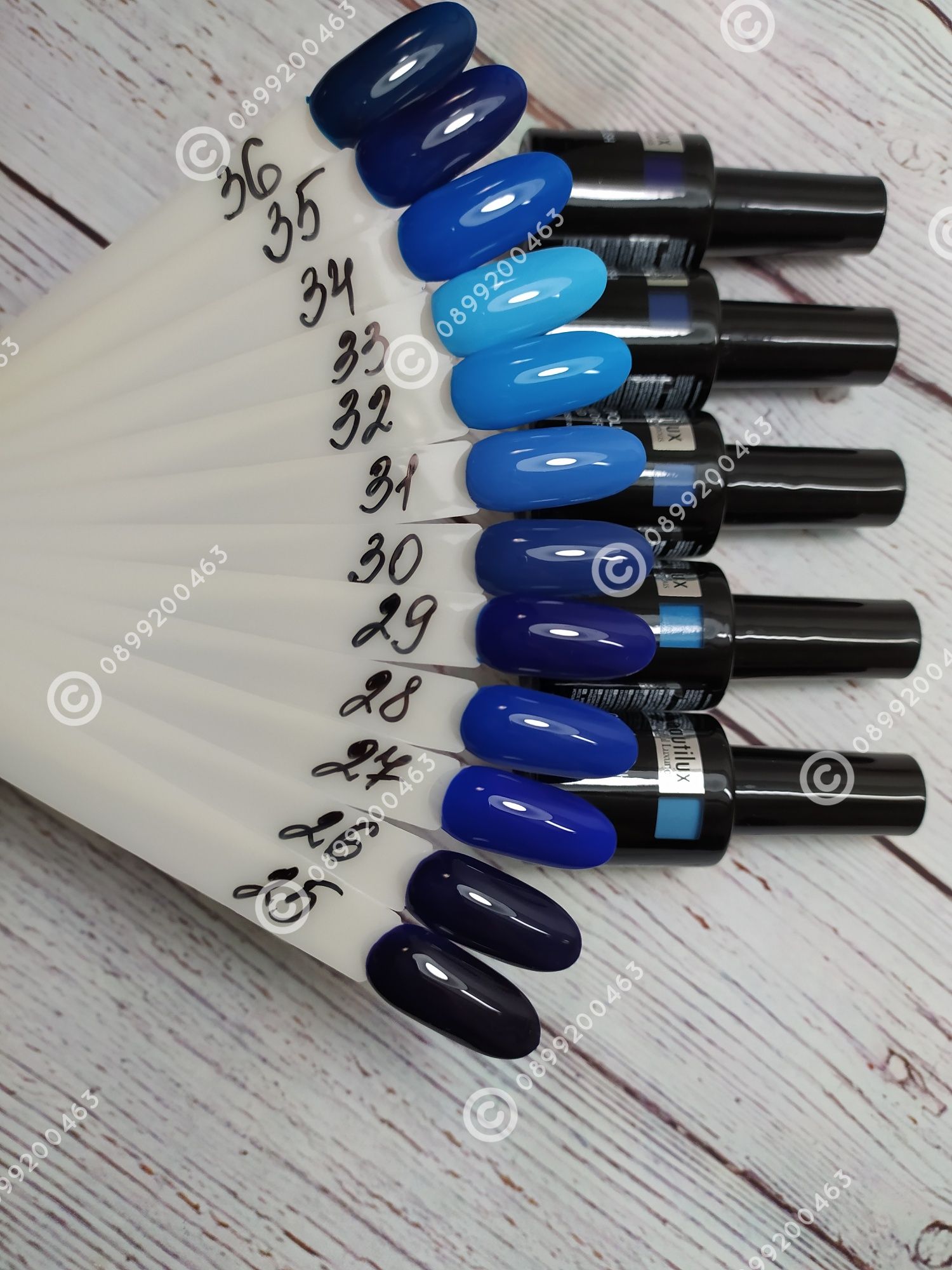 Разпродажба ! 7лв/бр. Гел лак 120 цвята Beautilux 10ml