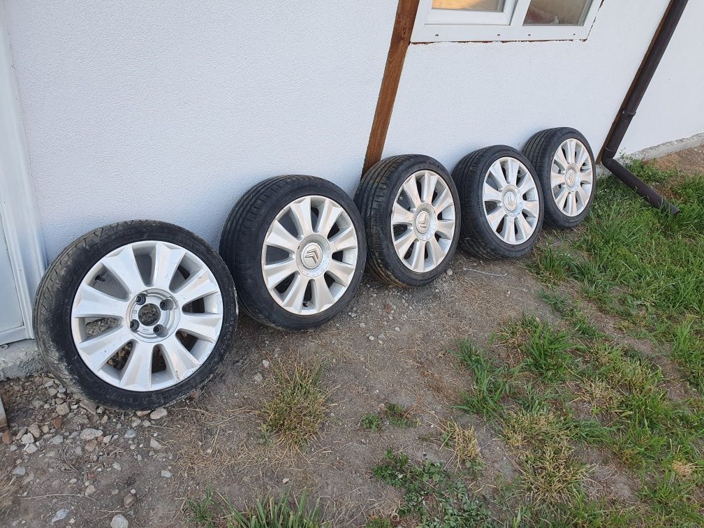 Алуминиеви джанти с гуми 16" 4x108 195/45r16 4х108
