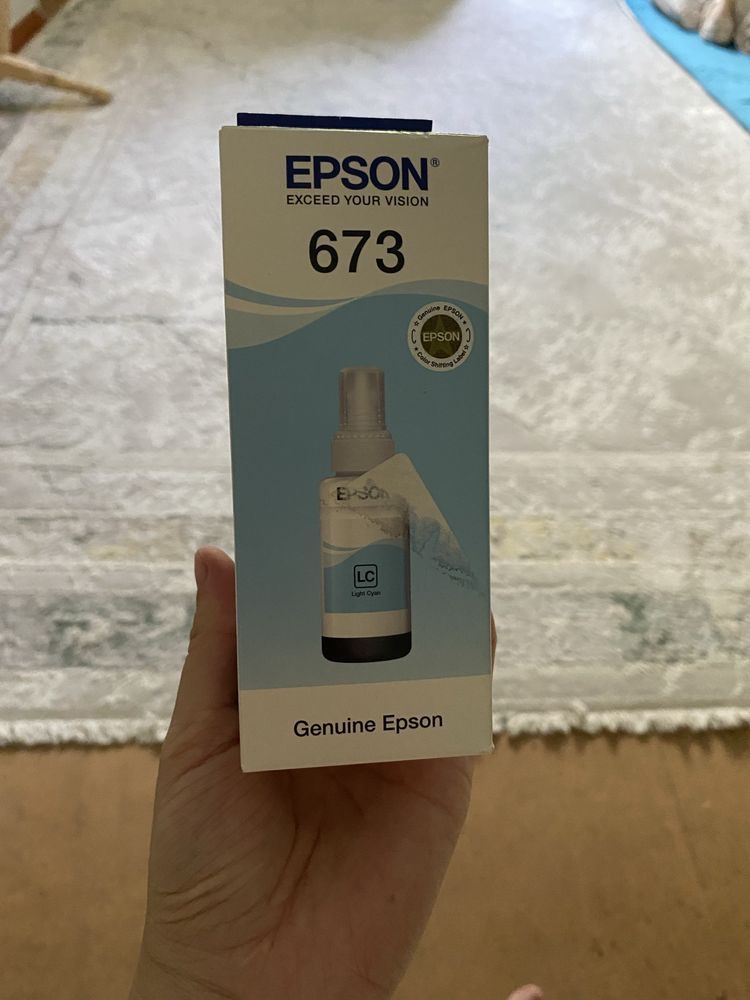 Цвета для принтера Epson