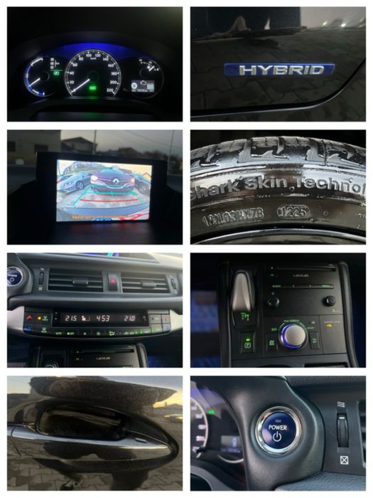 Lexus CT 200H 2017/ 1.8 hibrid 136 CP/ EURO 6/ automata/ PARC AUTO