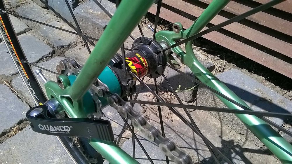 bicicleta 28' Main D'or single spd Mavic Fulcrum Shimano Reynolds 531