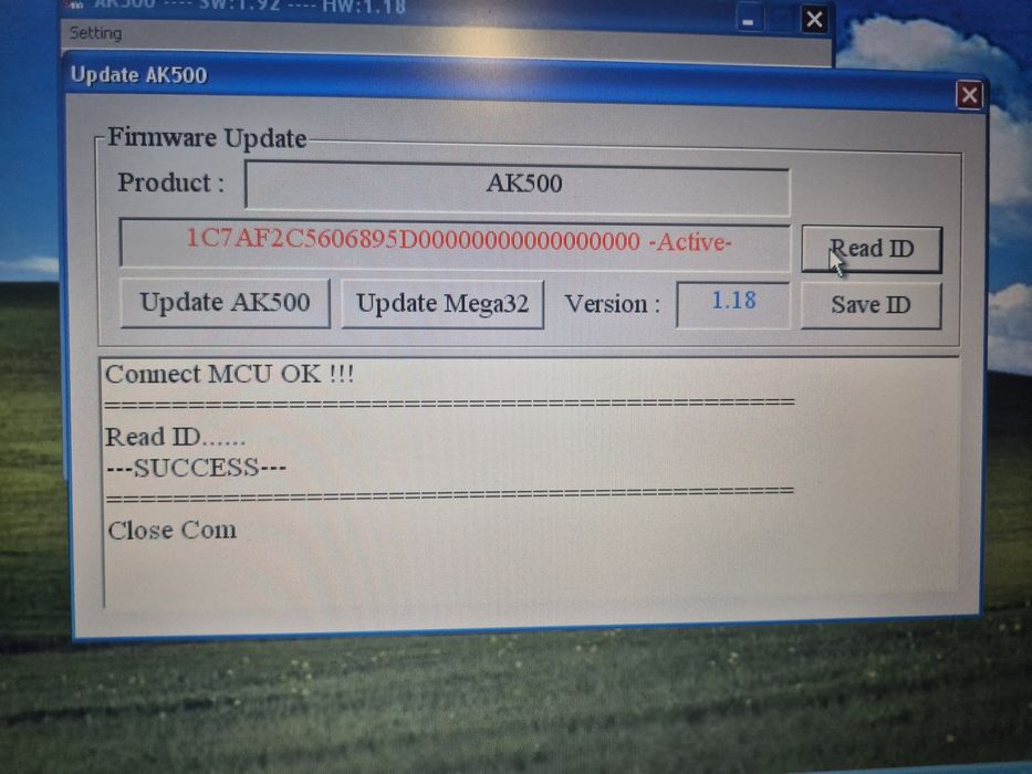 Програматор за ключ на мерцедес ak500+