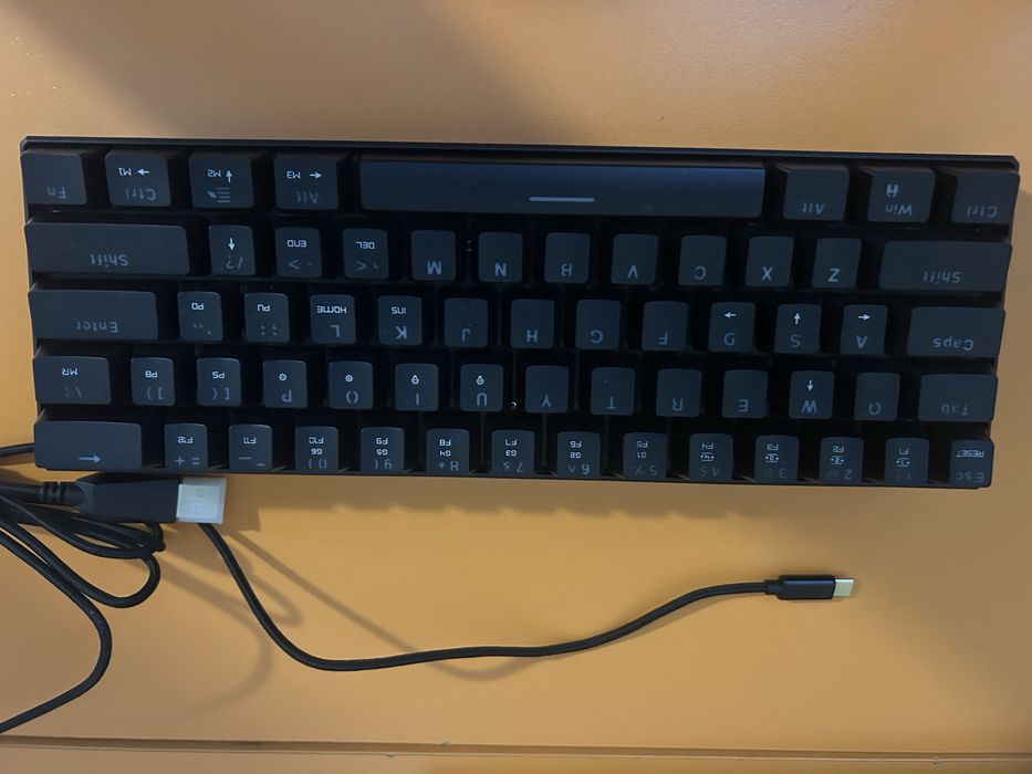 Gaming keyboard blue swiches