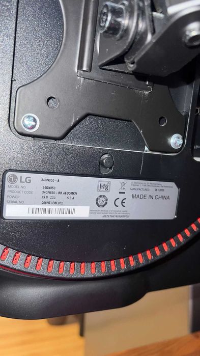 Monitor LG ULTRAGEAR 34GN850-B