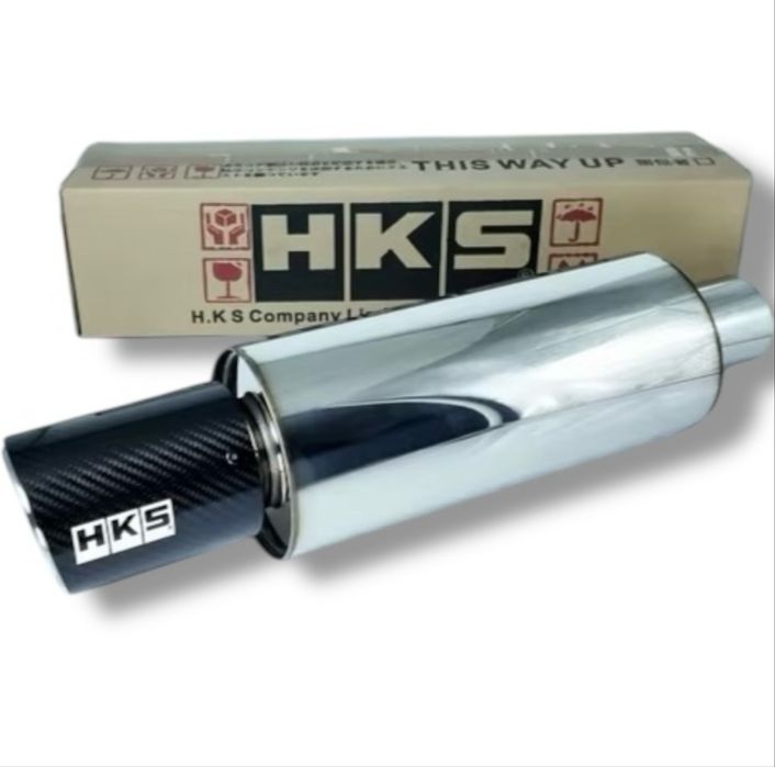 Прямоточный глушитель HKS карбон