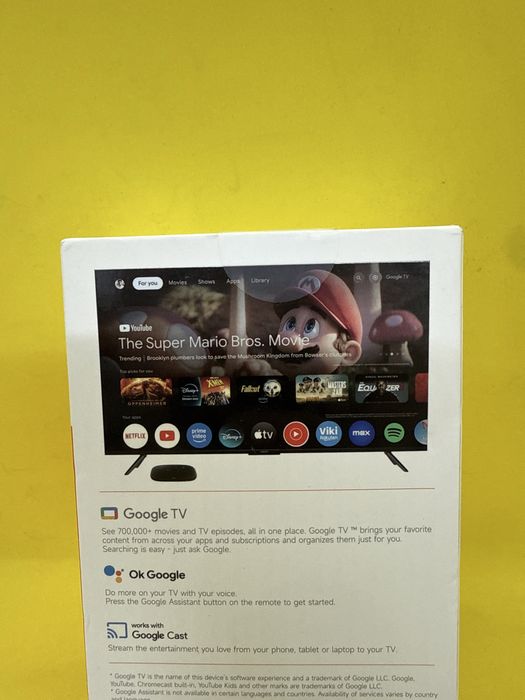 Xiaomi Mi TV Box S 3rd Gen Google TV Bluetooth Wi-Fi 4K Ultra HD Nou