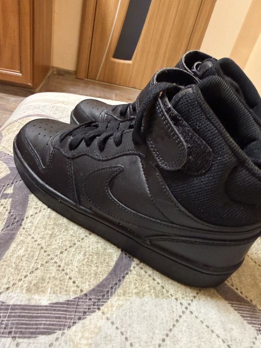 Детски кецове Nike Court Borough Mid 2