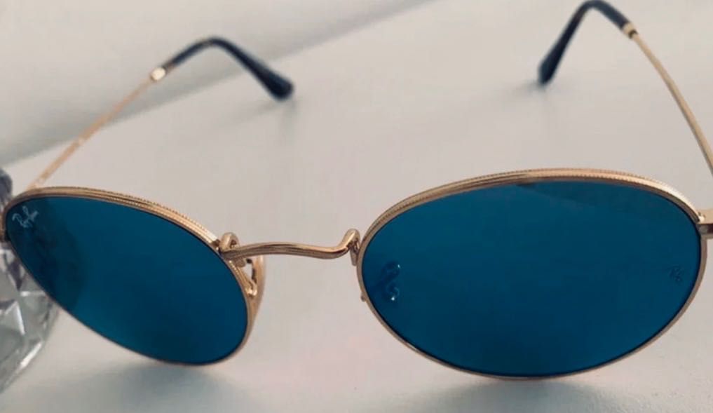 Ray Ban metal round