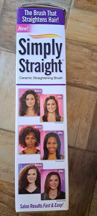 Електрическа четка за изправяне на коса.