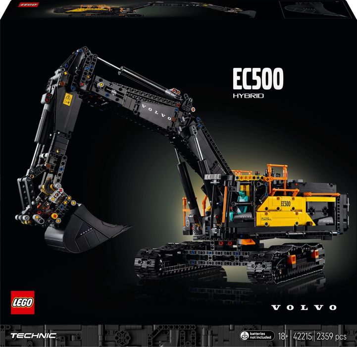 Lege Technic 42215 (sigilat) - Volvo EC500 Hybrid Excavator (2025)