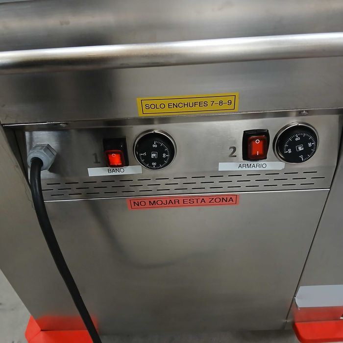 бен мари топла витрина