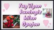 Tug'ilgan kun uchun tabrik xizmati