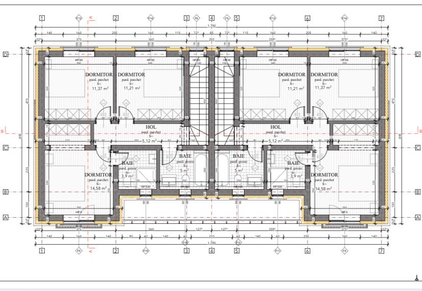 Casa Premium cu coeficient termic si fonic ridicat,Grosi,zona Castel