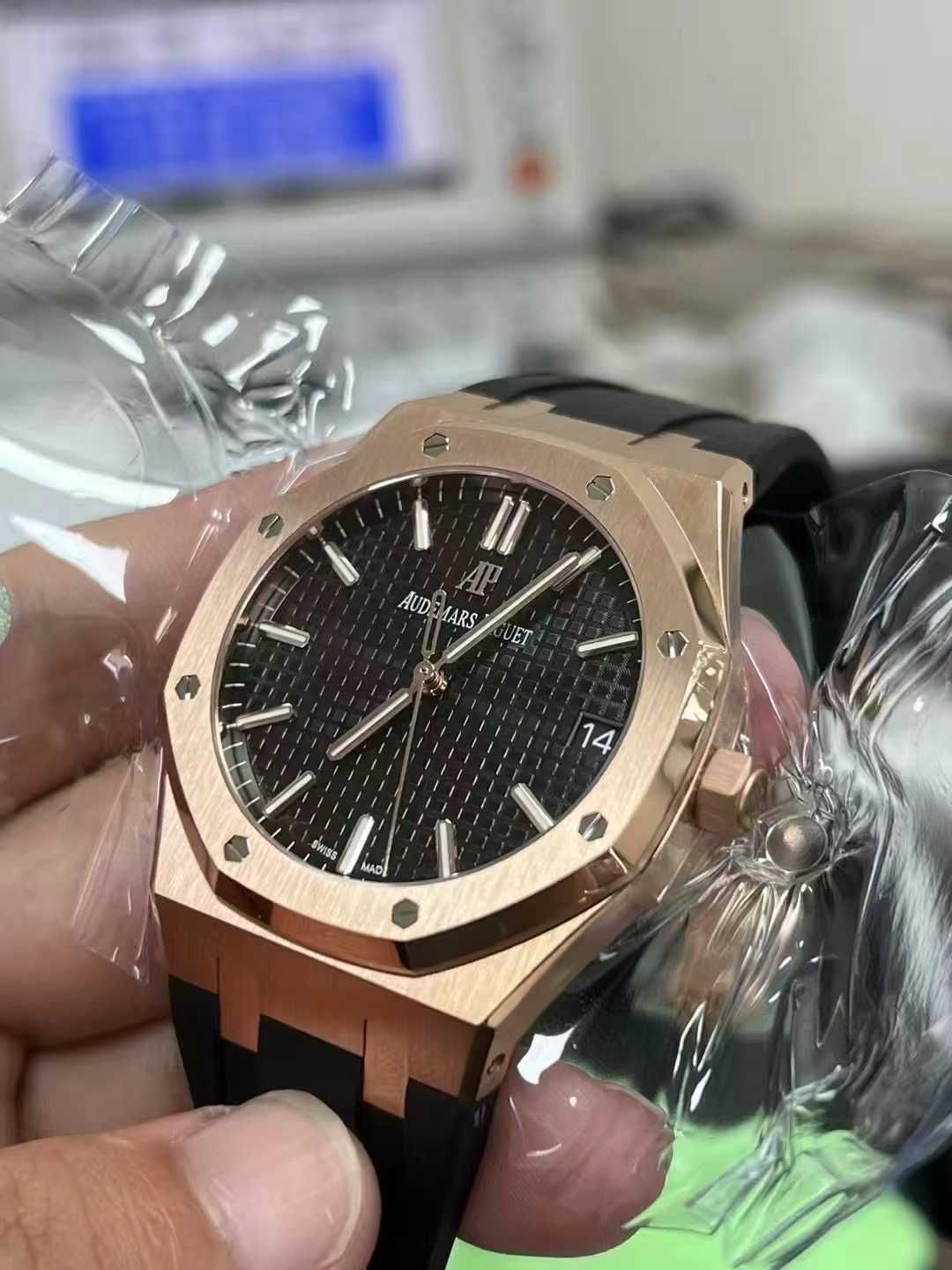 Audemars Piguet royal oak злато/каучук