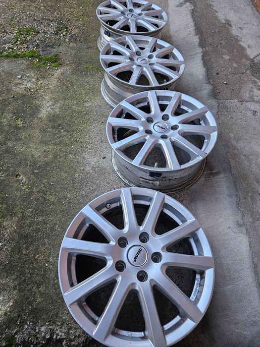 Джанти AUTEC SKANDIC Silver 16 цола 5х112, 6.5J
6.5Jx16"