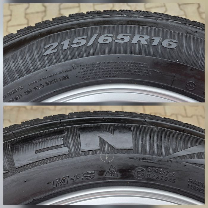 Anvelope iarna 215/65/R16- Jante 5×114,5 /Hyundai /Kia/Duster/etc