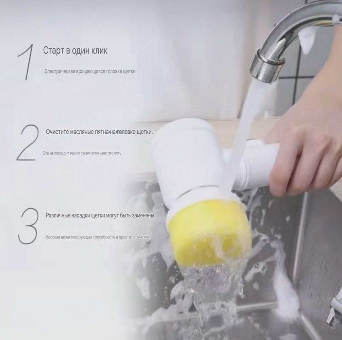 С магазина покупайте Многофункциональ электрическая щетка для очистки