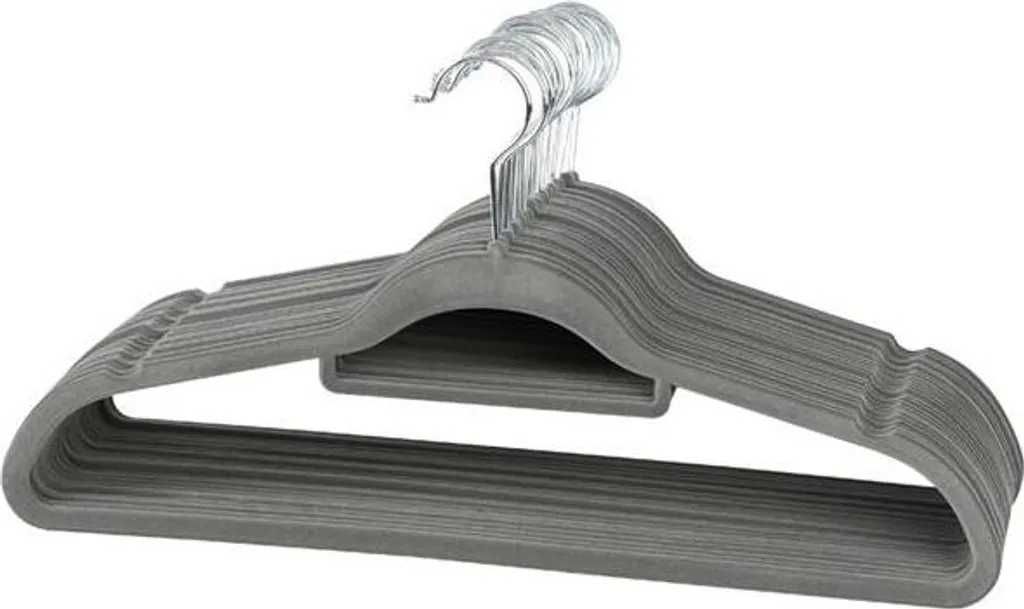 Umerașe rezistente pentru haine, antialunecare |YT 591300 Gray(100pcs)