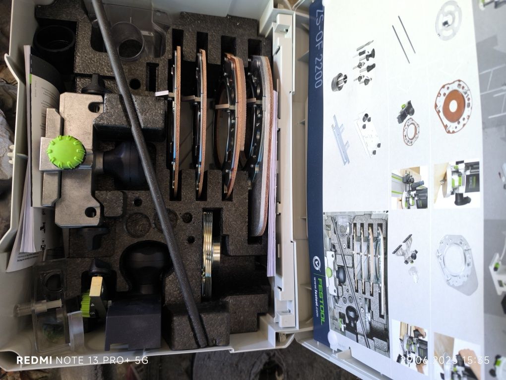 Set accesorii freza festool 2200. ZS-OF-2200 M