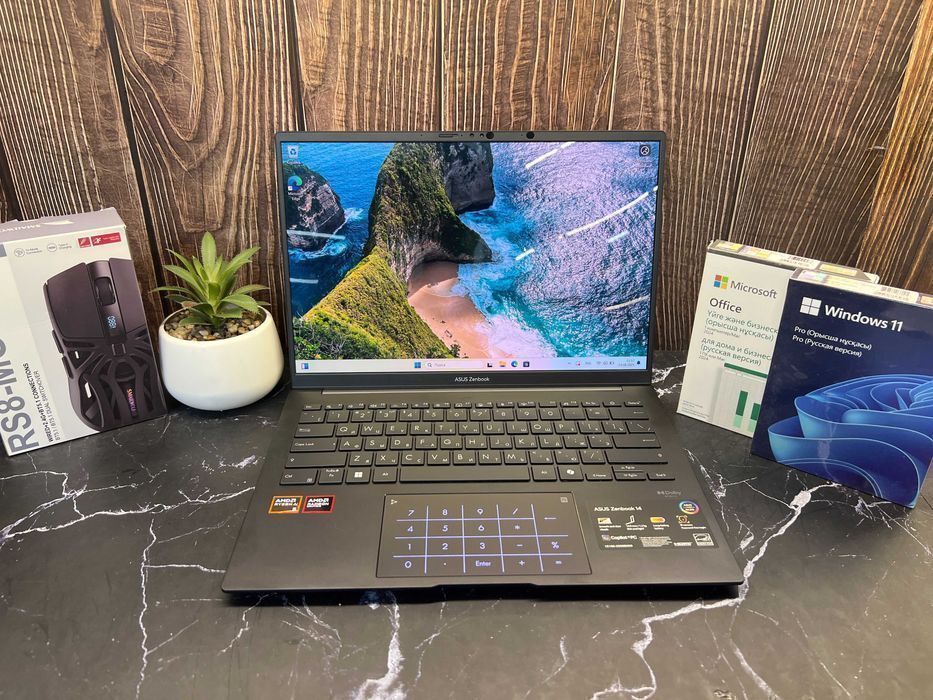 Ультрабук ASUS ZenBook 14 OLED Ryzen AI 340W как новый | Гарантия 12 м