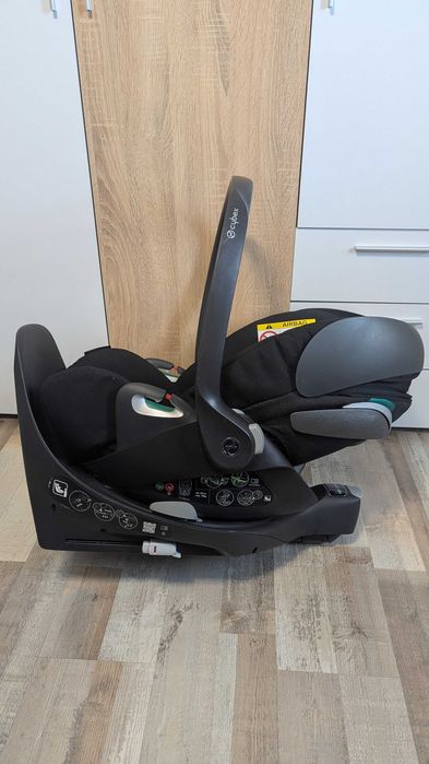 Cybex Cloud Z2 i-Size Platinum + Baza Isofix Z2 – Set complet