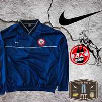 Bluza de fâş Nike vintage L albastru, n fas y2k koln fotbal sport M XL