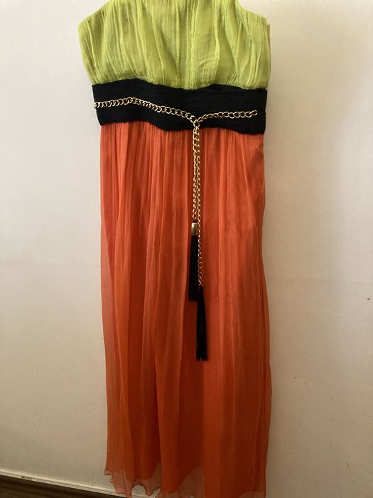 Rochie matase naturala Nissa 42-44/80%redus/ cadou