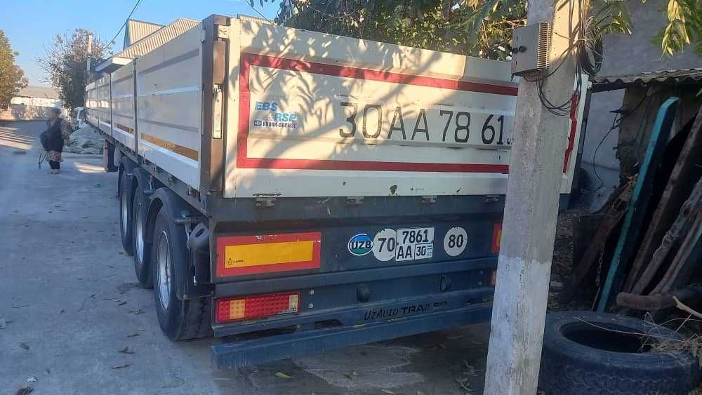 Полуприцеп бортовой контейнеровоз 2019 UzAutoTrailer 12.5