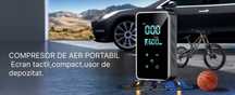 Compresor aer masina, portabil, multifunctional 6 in 1, wireless