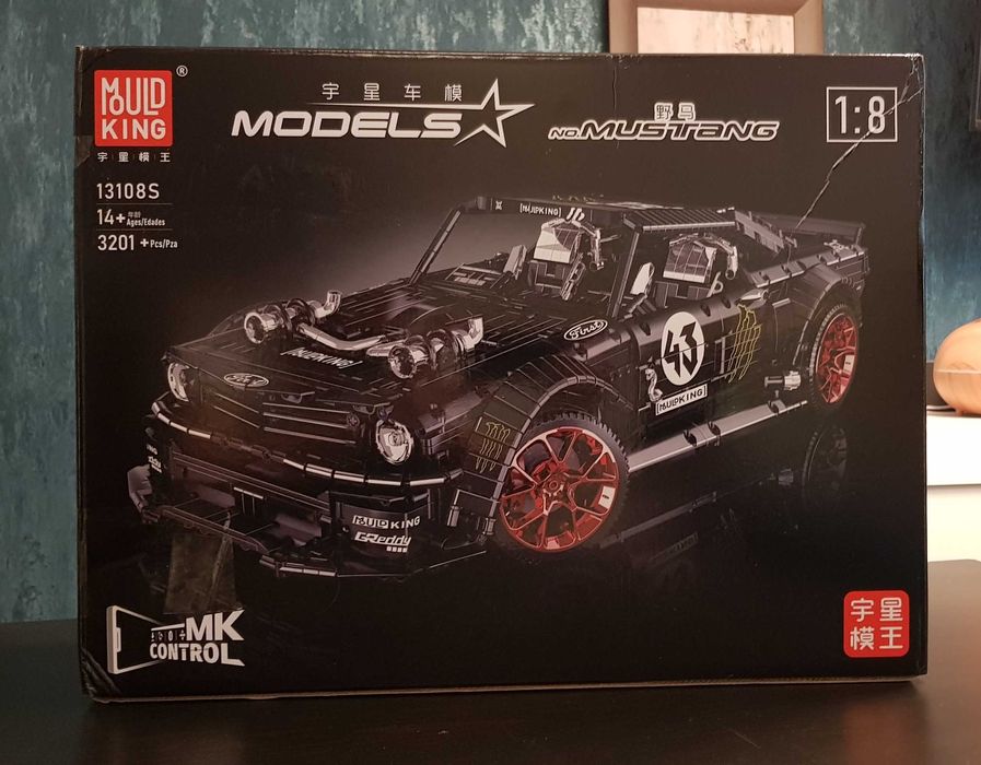 Set constructie Mould King Masinuta RC Ford Mustang Hoonigan 3201 pcs