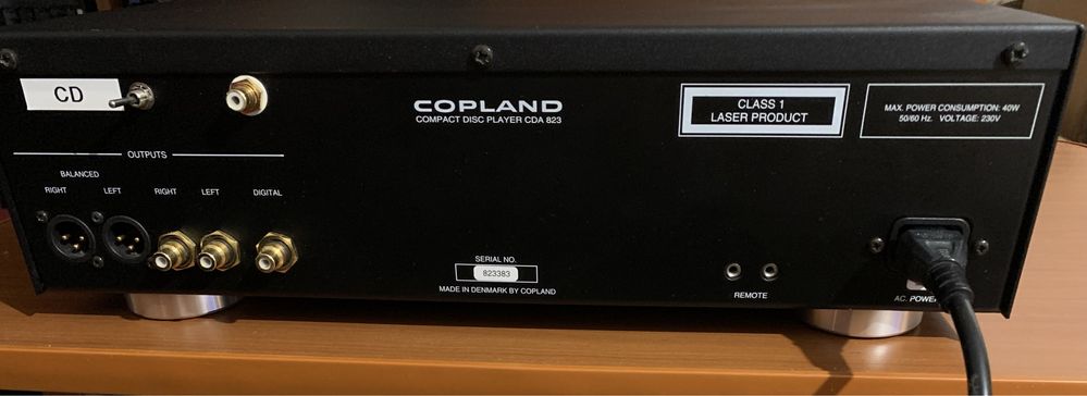 Cdplayer Copland CDA 823