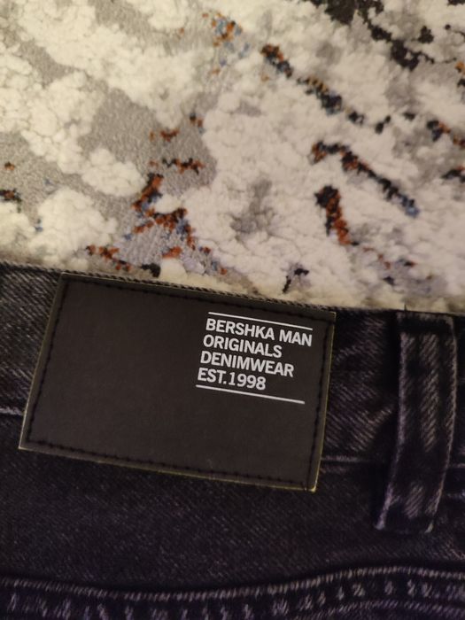 Blugi Loose DENIM BERSHKA barbati