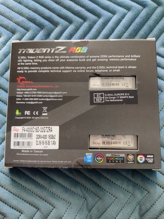 Продавам G.Skill DDR4 4000 2X16