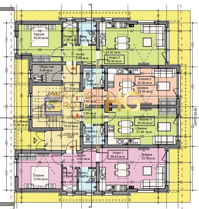 2-стаен в Варна-Галата площ 72 цена 95000