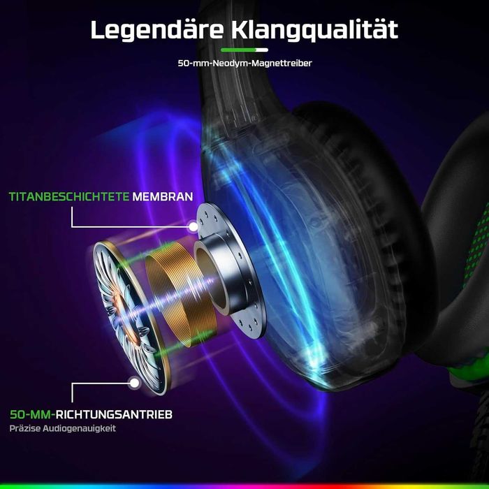 ПРОМО 2г Гаранция Нови Гейминг Слушалки PS4/PS5/PC/Xbox/Nintendo